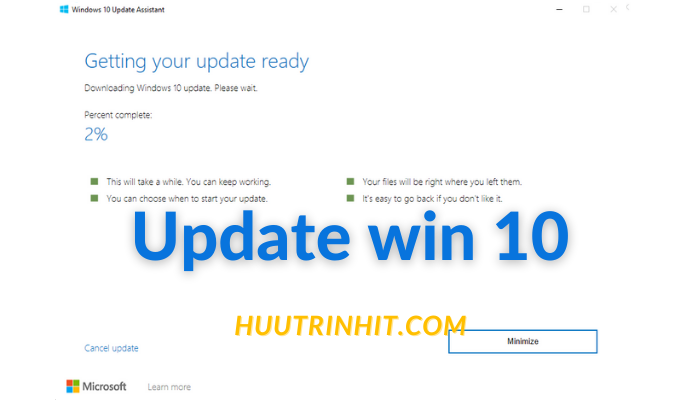 Những cách Update Windows 10 đơn giản nhất